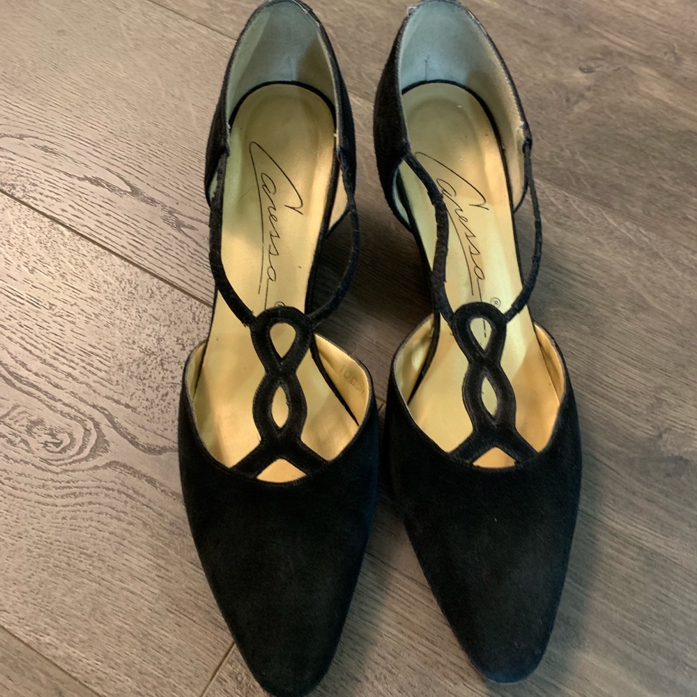 Vintage Caressa black heels